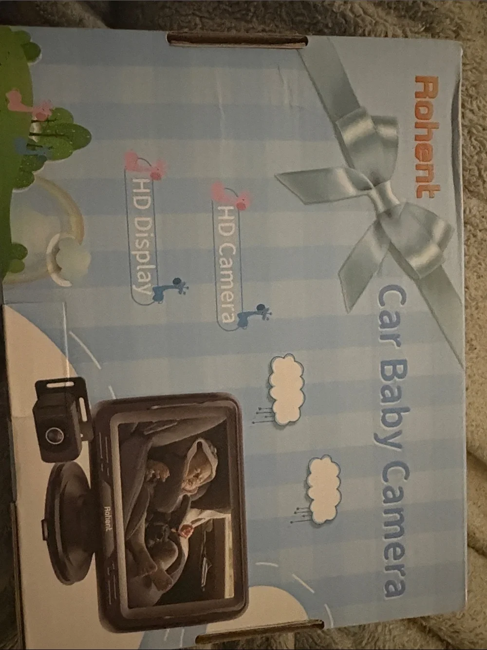 Car baby camera